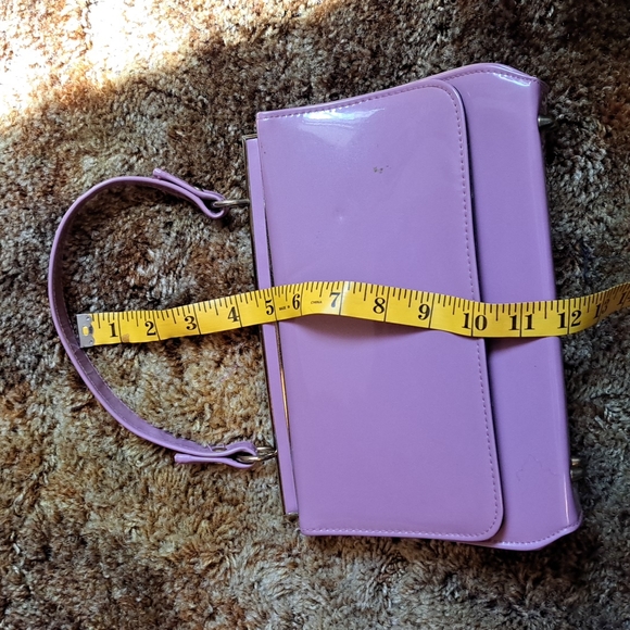 VINTAGE Purple Purse - Picture 8 of 9